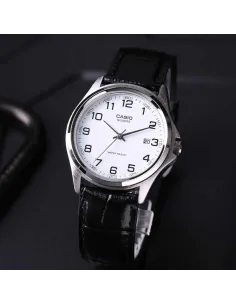 Reloj Cuarzo Casio Collection MTP-1183E-7B correa de piel negra 2