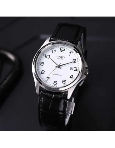 Reloj Cuarzo Casio Collection MTP-1183E-7B correa de piel negra