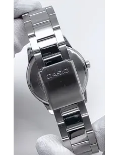 reloj clásico hombre Casio MTP-1303PD-1A 40mm 50m WR  correa de acero Cierre de triple pliegue 2
