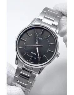 reloj clásico hombre Casio MTP-1303PD-1A 40mm 50m WR  correa de acero Cierre de triple pliegue