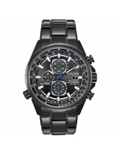 radio-control hombre Citizen Eco-Drive A-T AT8027-55H 43mm 200m WR cristal de zafiro Calendario perpetuo