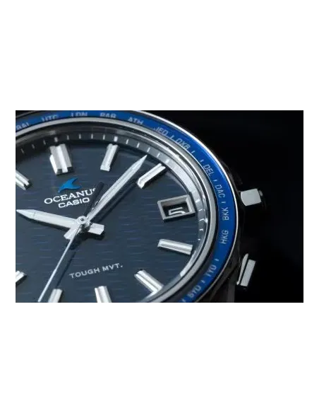 solar radio-control bluetooth titanio CASIO OCEANUS MANTA OCW-S400-2AJF JDM 41.3mm 100m WR correa y caja de titanio