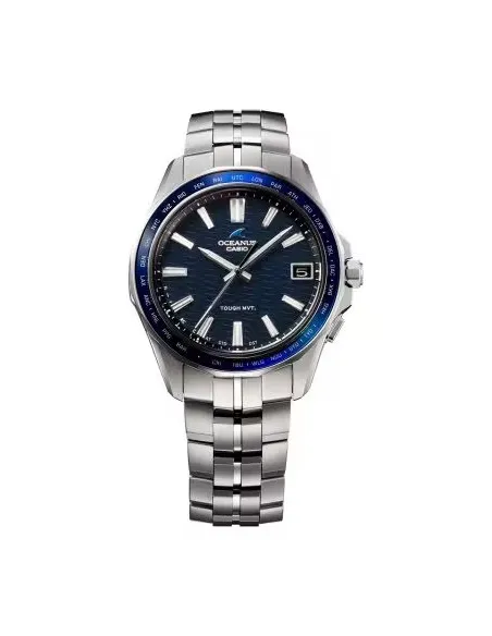 solar radio-control bluetooth titanio CASIO OCEANUS MANTA OCW-S400-2AJF JDM 41.3mm 100m WR correa y caja de titanio