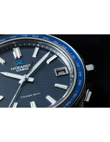 solar radio-control bluetooth titanio CASIO OCEANUS MANTA OCW-S400-2AJF JDM 41.3mm 100m WR correa y caja de titanio