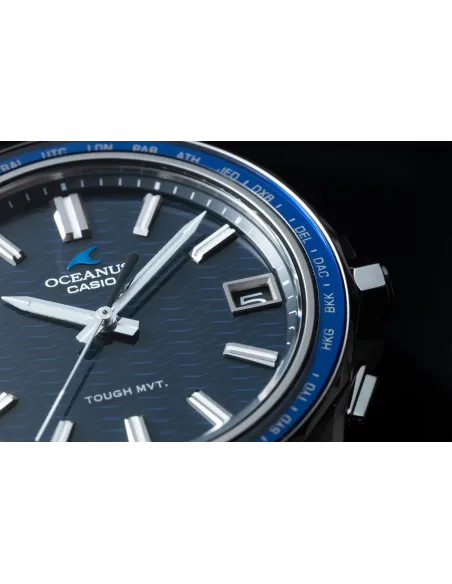 solar radio-control bluetooth titanio CASIO OCEANUS MANTA OCW-S400-2AJF JDM 41.3mm 100m WR correa y caja de titanio