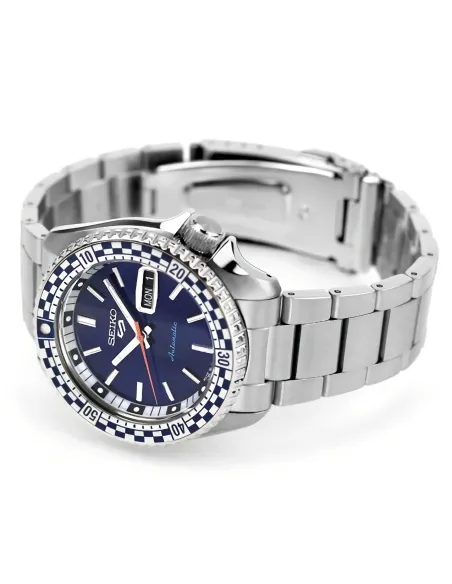 reloj automático hombre Seiko SRPK65 SKX Street Style 42.5mm 100m WR correa de acero