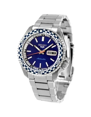 reloj automático hombre Seiko SRPK65 SKX Street Style 42.5mm 100m WR correa de acero