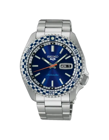 reloj automático hombre Seiko SRPK65 SKX Street Style 42.5mm 100m WR correa de acero