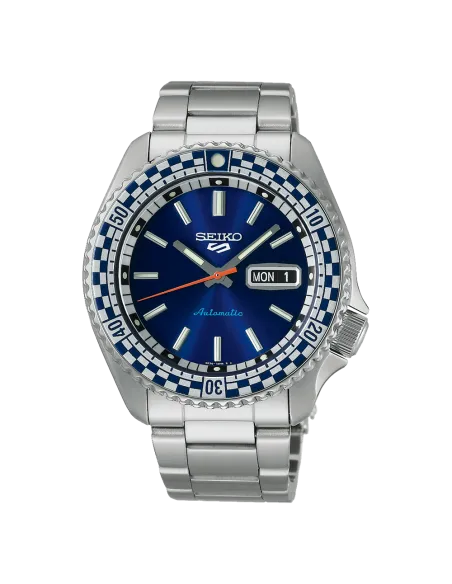 reloj automático hombre Seiko SRPK65 SKX Street Style 42.5mm 100m WR correa de acero