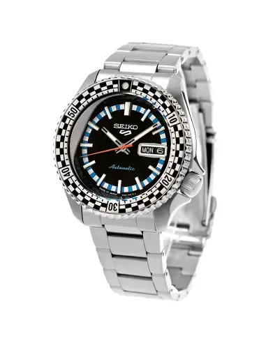 reloj automático hombre Seiko SRPK67 SKX Street Style 42.5mm 100m WR correa de acero