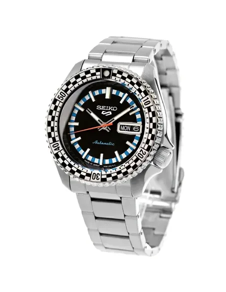 reloj automático hombre Seiko SRPK67 SKX Street Style 42.5mm 100m WR correa de acero