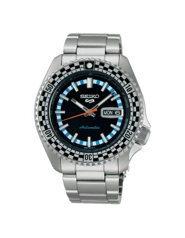 reloj automático hombre Seiko SRPK67 SKX Street Style 42.5mm 100m WR correa de acero