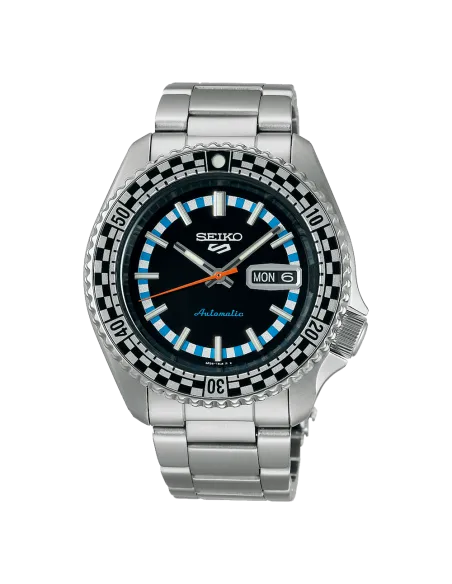 reloj automático hombre Seiko SRPK67 SKX Street Style 42.5mm 100m WR correa de acero