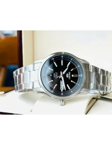 reloj automático hombre Seiko 5 SNKP11K1 42mm 50m WR correa de acero