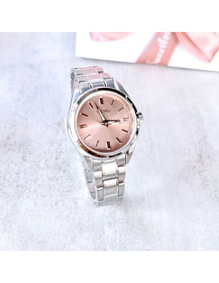 Reloj mujer Seiko NeoClassic SUR529P1 29.8mm 100m WR cristal de zafiro