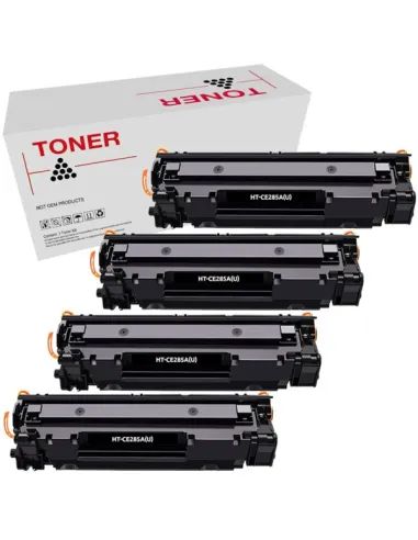 lot 4 toner HP CE285A / TONER 85A HP compatible HP Laserjet Pro P1102 Pro M1132