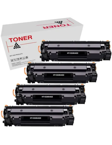 lot 4 toner HP CE285A / TONER 85A HP compatible HP Laserjet Pro P1102 Pro M1132