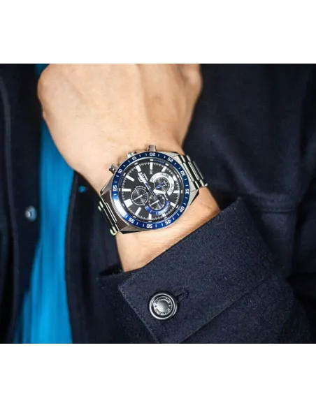 copy of Reloj cronógrafo hombre Casio Edifice EFV-620D-1A4 100m WR correa de acero