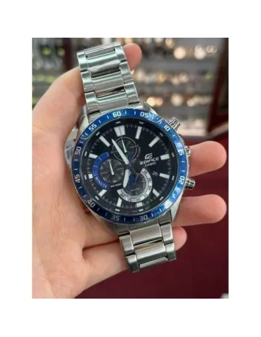 copy of Reloj cronógrafo hombre Casio Edifice EFV-620D-1A4 100m WR correa de acero
