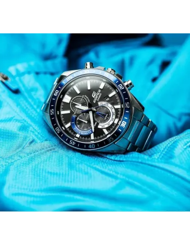copy of Reloj cronógrafo hombre Casio Edifice EFV-620D-1A4 100m WR correa de acero