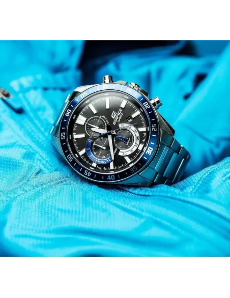 copy of Reloj cronógrafo hombre Casio Edifice EFV-620D-1A4 100m WR correa de acero