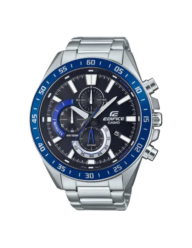 Reloj cronógrafo hombre Casio Edifice EFV-620D-1A2 100m EFV-620D-1A4 WR correa de acero