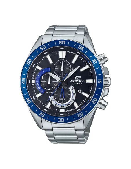 Reloj cronógrafo hombre Casio Edifice EFV-620D-1A2 100m EFV-620D-1A4 WR correa de acero