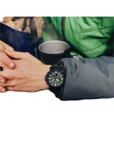 Radiocontrol solar Casio Pro Trek Climber PRW-61Y-3JF JDM altímetro, barómetro  brújula  termómetro corona atornillada