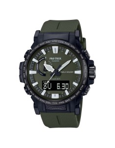 Radiocontrol solar Casio Pro Trek Climber PRW-61Y-3JF JDM altímetro, barómetro  brújula  termómetro corona atornillada