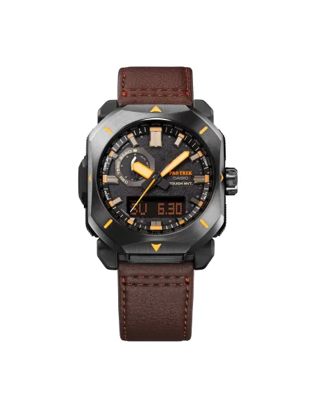 radiocontrol solar hombre Casio Pro Trek PRW-6900YL-5JF JDM 100M WR Brújula digital Corrección de la declinación magnética