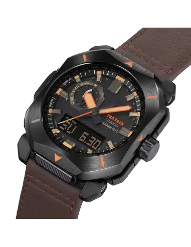radiocontrol solar hombre Casio Pro Trek PRW-6900YL-5JF JDM 100M WR Brújula digital Corrección de la declinación magnética