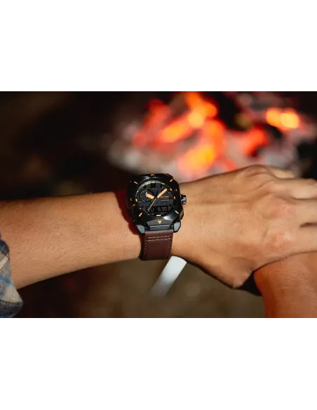 radiocontrol solar hombre Casio Pro Trek PRW-6900YL-5JF JDM 100M WR Brújula digital Corrección de la declinación magnética