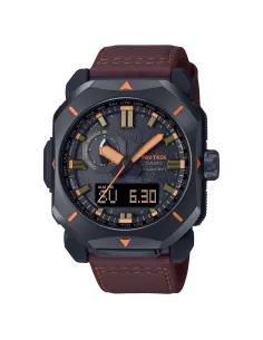 radiocontrol solar hombre Casio Pro Trek PRW-6900YL-5JF JDM 100M WR Brújula digital Corrección de la declinación magnética