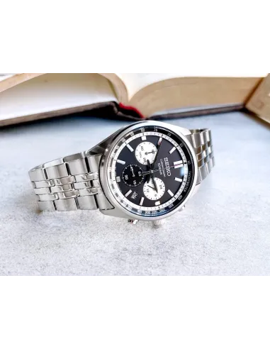 reloj cronógrafo hombre Seiko Neosports SSB429P1 41.5mm 100m WR correa de acero