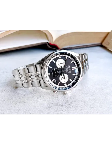 reloj cronógrafo hombre Seiko Neosports SSB429P1 41.5mm 100m WR correa de acero
