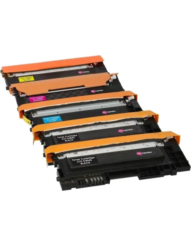 Pack x5 toner Samsung  Compatible Xpress C430 / C480  Toner CLT-P404 C / ELS C430 Series