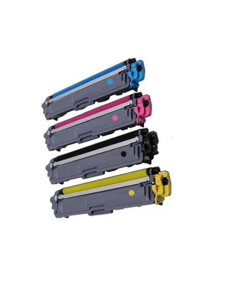 Compatible Pack x4 Brother TN249 Cartuchos de Toner para Brother HL-L8230CDW / HL-L8240CDW / MFC-L8340CDW / MFC-L8390CDW