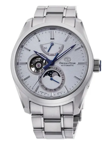 automático hombre Orient Star Contemporary Moon Phase Open Heart RE-AY0002S 41mm 100m WR