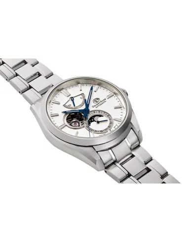 automático hombre Orient Star Contemporary Moon Phase Open Heart RE-AY0002S 41mm 100m WR