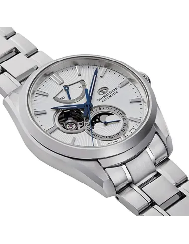 automático hombre Orient Star Contemporary Moon Phase Open Heart RE-AY0002S 41mm 100m WR