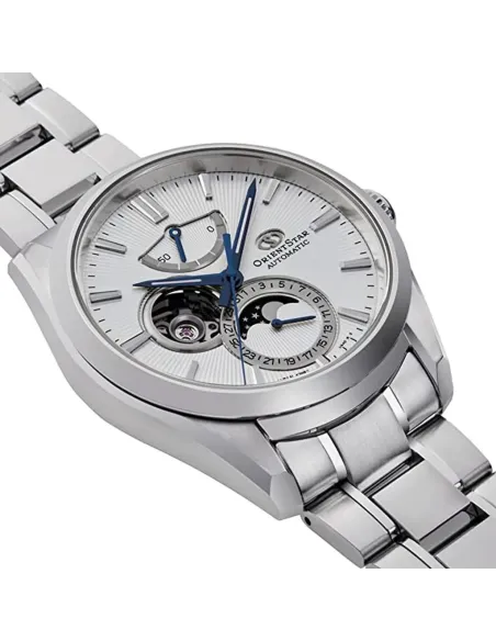 automático hombre Orient Star Contemporary Moon Phase Open Heart RE-AY0002S 41mm 100m WR