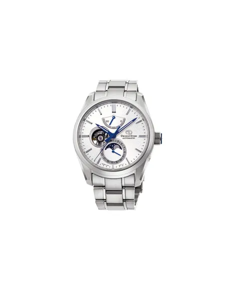 automático hombre Orient Star Contemporary Moon Phase Open Heart RE-AY0002S 41mm 100m WR