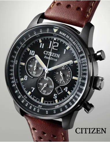 reloj hombre cronógrafo Citizen Eco-drive CA4505-12E 44mm 100m WR