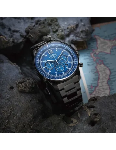 reloj hombre cronógrafo Citizen Eco-drive CA4505-80L 44mm 100m WR