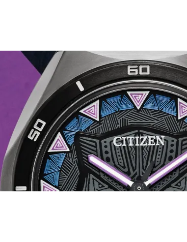 Citizen Eco-drive Titanium Black Panther AW1668-50W 41mm Sapphire cyrstal Titanium case and bracelet 100m WR Eco-drive movement