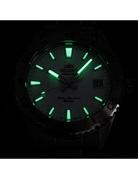 Orient Mako RA-AC0Q03S 39.9mm cristal de zafiro 200m