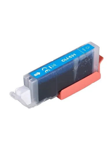 tinta  Compatible cartucho de tinta Canon CLI-531 XL CLI531 XL CIÁN para Canon PIXMA TS8750 TS8751