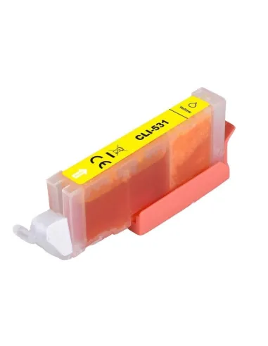 tinta  Compatible cartucho de tinta Canon CLI-531 XL CLI531 XL AMARILLO para Canon PIXMA TS8750 TS8751