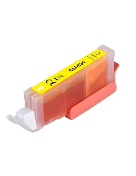 tinta  Compatible cartucho de tinta Canon CLI-531 XL CLI531 XL AMARILLO para Canon PIXMA TS8750 TS8751