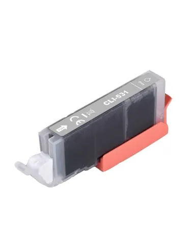 tinta  Compatible cartucho de tinta Canon CLI-531 XL CLI531 XL GRIS  para Canon PIXMA TS8750 TS8751